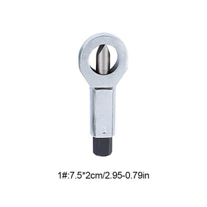 REIZ Nut Splitting Wrench Screw Cracking Spanner Set Adjustable Damaged Nut Remove Extractor Rust-Resistant Heavy Duty Tool Kit