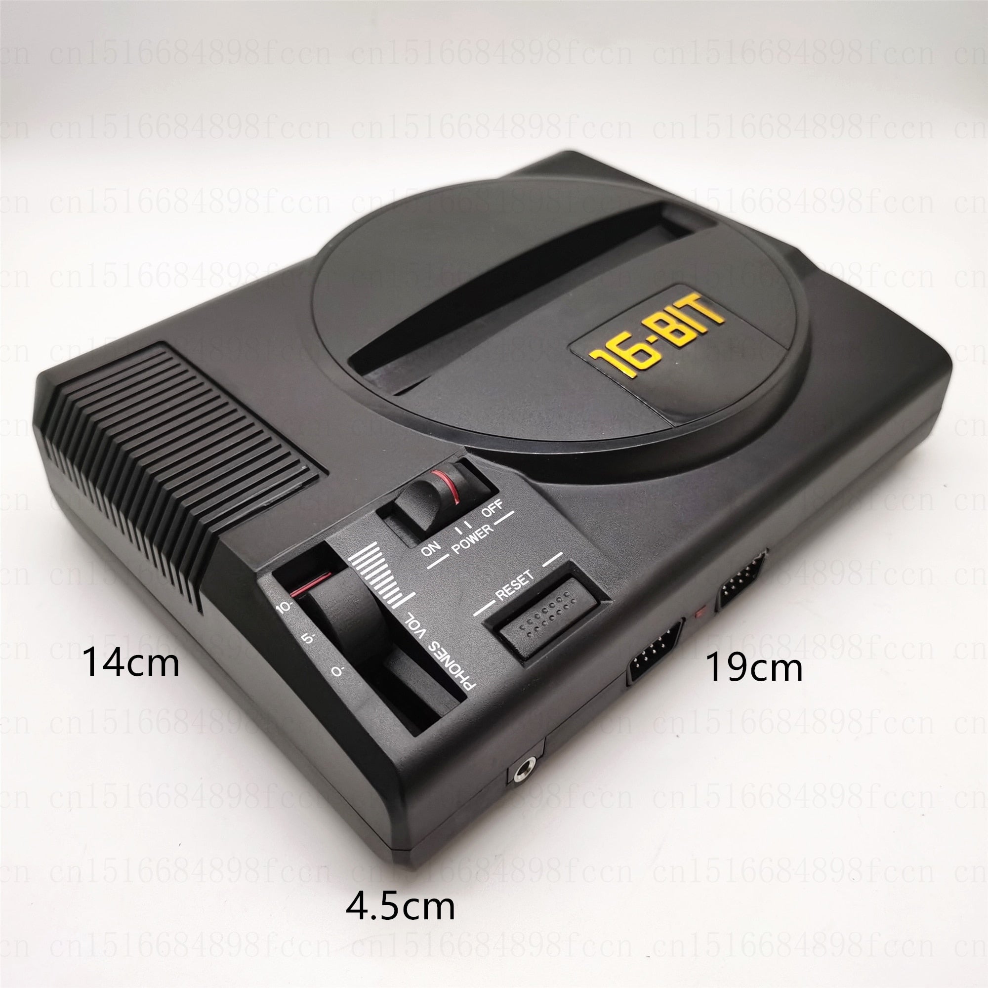 Wireless HD Retro TV Video Game Console For Genesis For MegaDrive 16 Bit Games Support TF Card&amp;Cartridge with 1000 Games