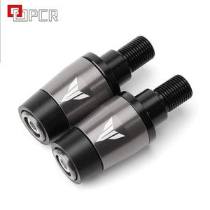 Aluminum Motorcycle Parts Handlebar Grips Handle Bar Ends Cap Slider For YAMAHA MT07 MT09 MT10 MT 07 09 10