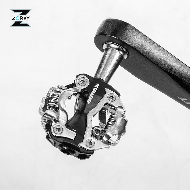 ZERAY Original Sealed Bearing Cycling Road Bike MTB Bike Ultralight Pedals Die Casting Aluminum Pedals Bicycle Parts ,2 Colors