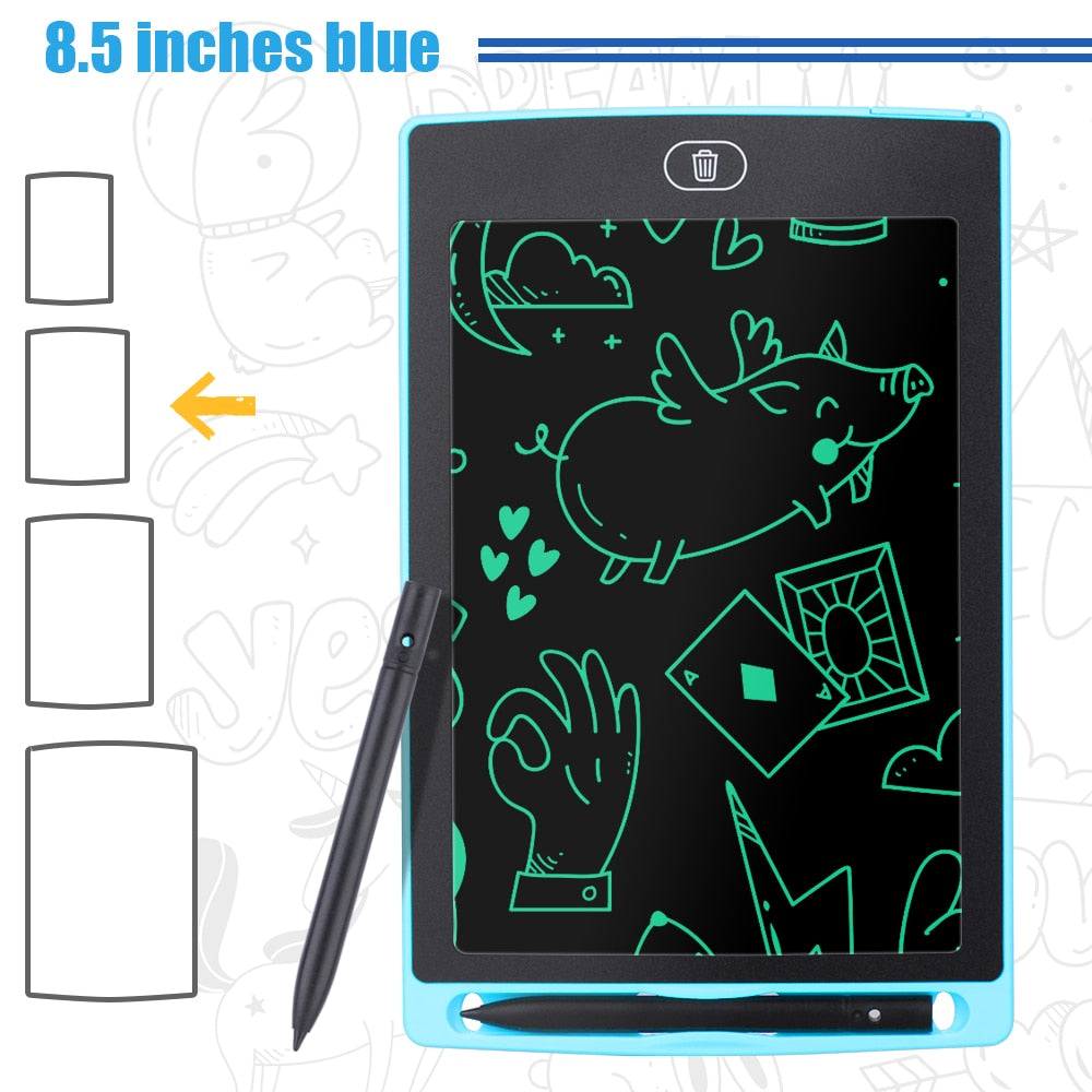 6.5/8.5/10/12 inch LCD Drawing Tablet For Children&#39;s Toys Painting Tools Electronics Writing Board Boy Kids Educational Toys