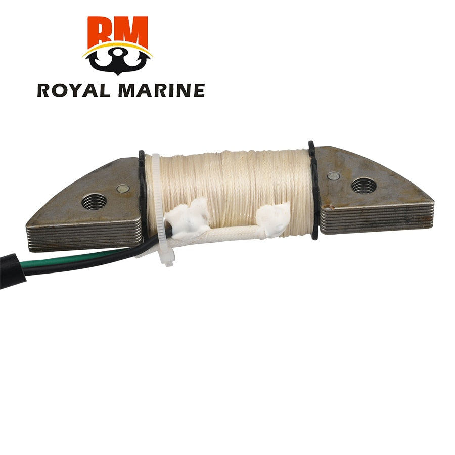 3B2-06120-0 Exciter Charge Coil for Tohatsu Nissan 2-Stroke 6HP 8HP 9.8HP M6 M8 M9.8  3B2-06120 3B2016200 boat engine parts