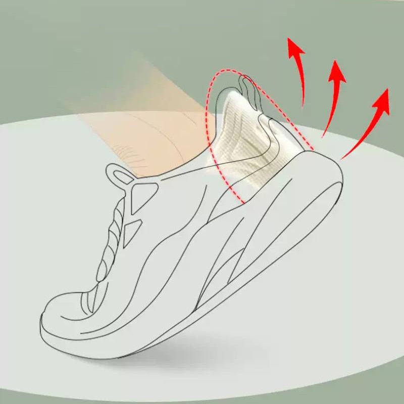 2pcs Insoles Patch Heel Pads for Sport Shoes Adjustable Size Antiwear Feet Pad Cushion Insert Insole Heel Protector Back Sticker