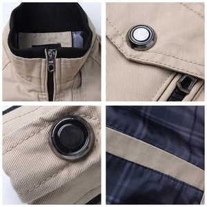 2022 Spring Autumn New Jacket Men Fashion Slim Bomber Windbreaker Jackets Coat Men&#39;s Clothing Tactics Military Casual Jacket Men