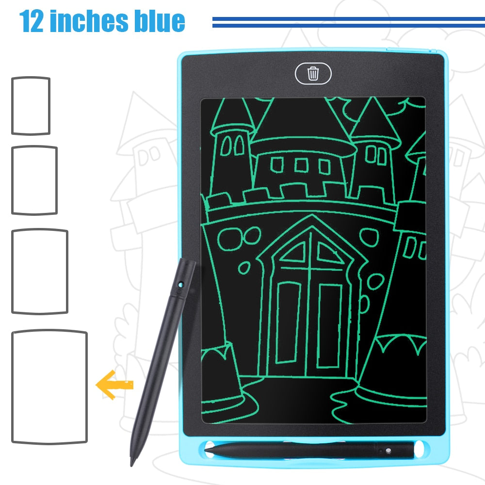 6.5/8.5/10/12 inch LCD Drawing Tablet For Children&#39;s Toys Painting Tools Electronics Writing Board Boy Kids Educational Toys