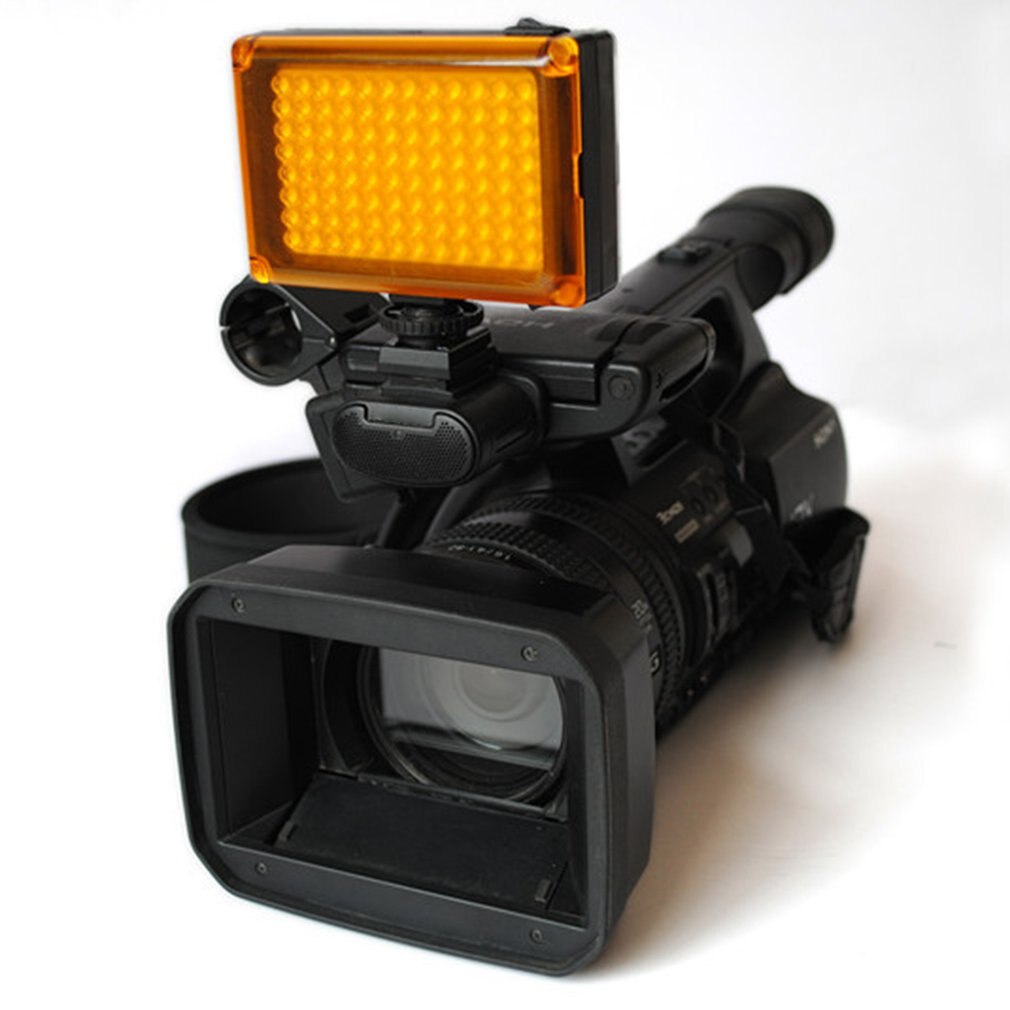 96LED Video DVFT-96LED Rechargable LED Video Light Lamp Studio Photo Wedding Party Fill-in Light for DSLR Camera R25 ACEHE