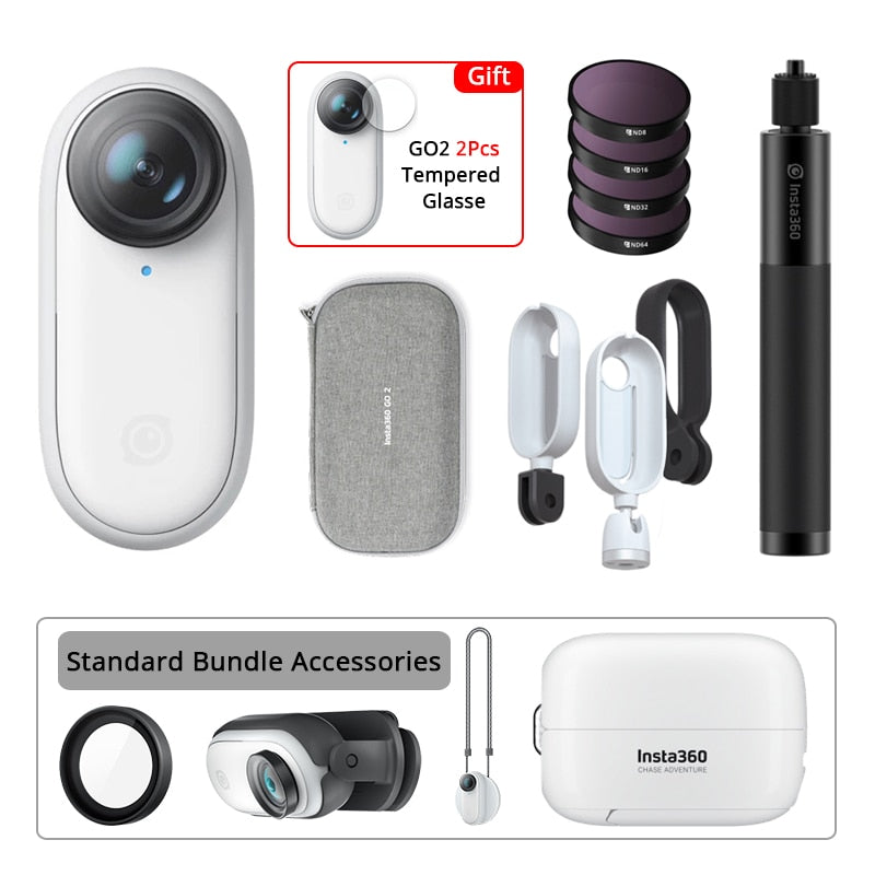 Insta360 GO 2 32G 64GB Small Action Camera Mini Sport Vlog Video Camera Insta360 Go 2 32G 64G Camera Go2 For IPhone and Android