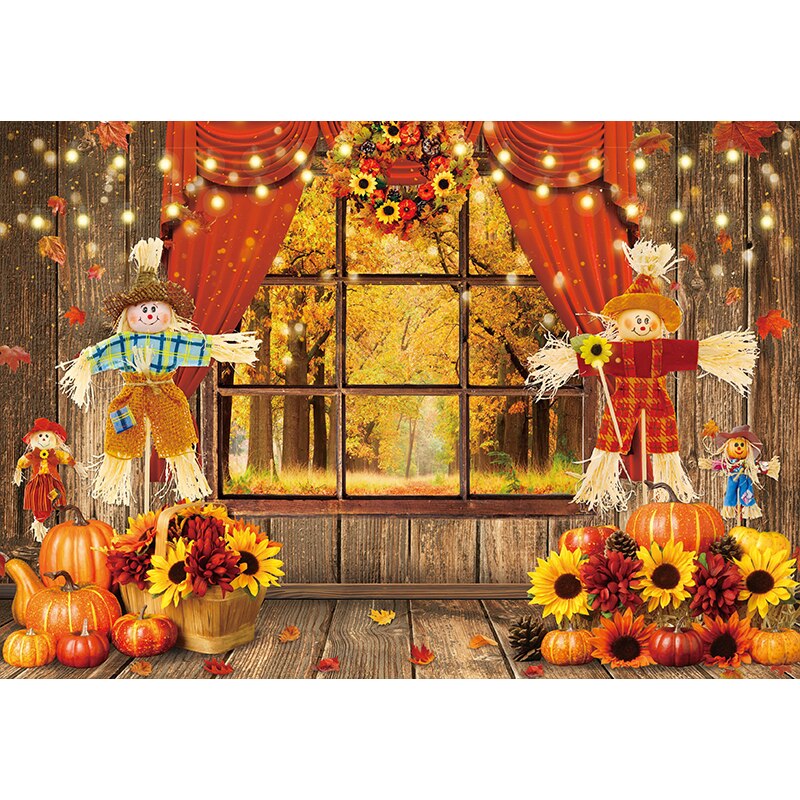 Allenjoy sunflower Photography Backdrop Newborn Child fence Smash cake Baby Shower summer background Photo studio photobooth