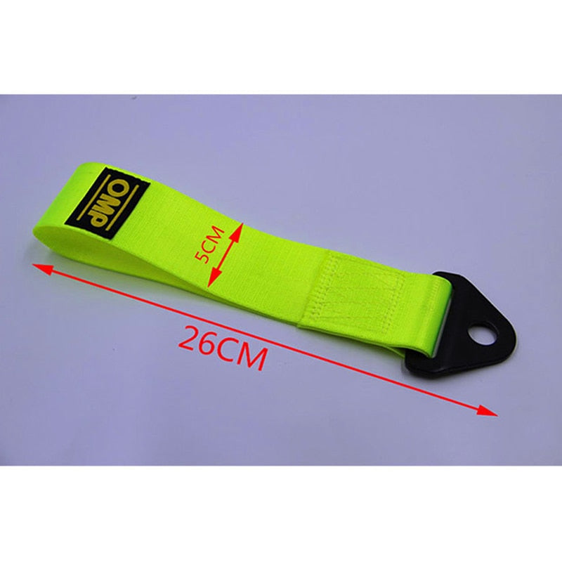 High-Strength Nylon Tow Strap Universal Car Racing Tow Ropes Auto Trailer Ropes Auto Trailer Ropes Bumper Trailer Towing Strap
