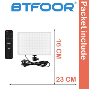 EU Plug LED 2700k-5700k Video Fill Lamp Light Panel Photography Lighting With Tripod Stand Long Arm For Live Stream Photo Studio