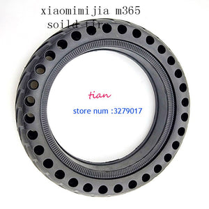 Xiaomi Mijia M365 Scooter Solid Tire Skateboard Tyre Wheels 8 1/2X2 for Xiaomi Electric Skate Board Avoid Pneumatic Tyre Upgrad