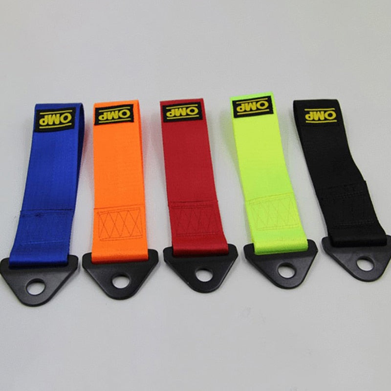 High-Strength Nylon Tow Strap Universal Car Racing Tow Ropes Auto Trailer Ropes Auto Trailer Ropes Bumper Trailer Towing Strap