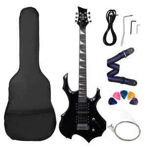 24 Frets 6 Strings Electric Guitar Maple Body Electric Guitar Guitarra With Bag Speaker Necessary Guitar Parts & Accessories