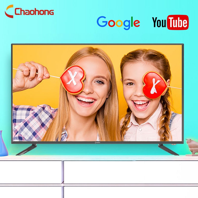 CHAOHONG Smart TV 43 Inches Netflix YouTube FHD 60Hz ATV HDMI*2  16:9 HDMI-compatible CE Available Wifi DLED Television