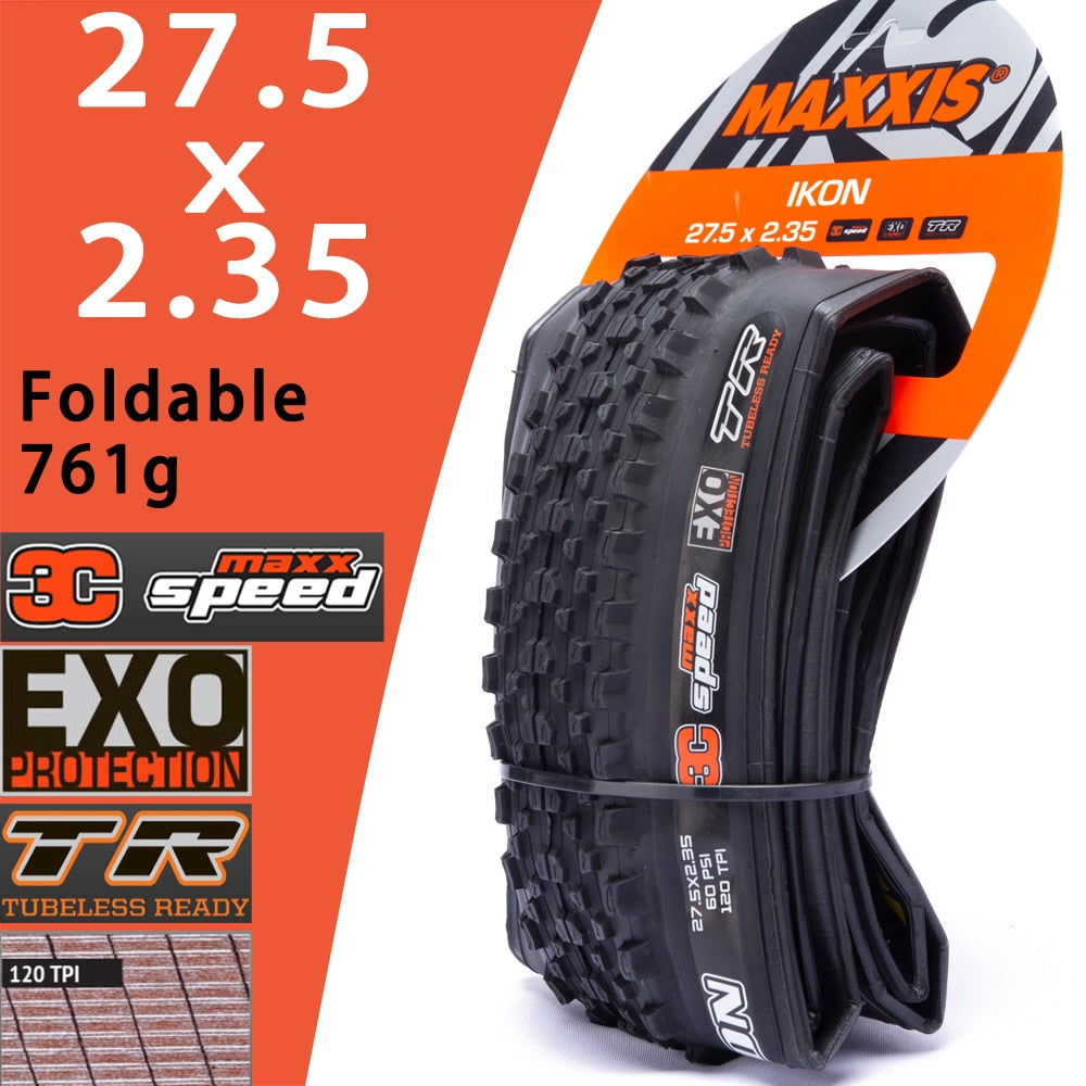 MAXXIS IKON(M319RU) FOLDABLE TIRE OF BICYCLE MTB 26x2.0/2.35 27.5x2.2 29x2.0/2.2