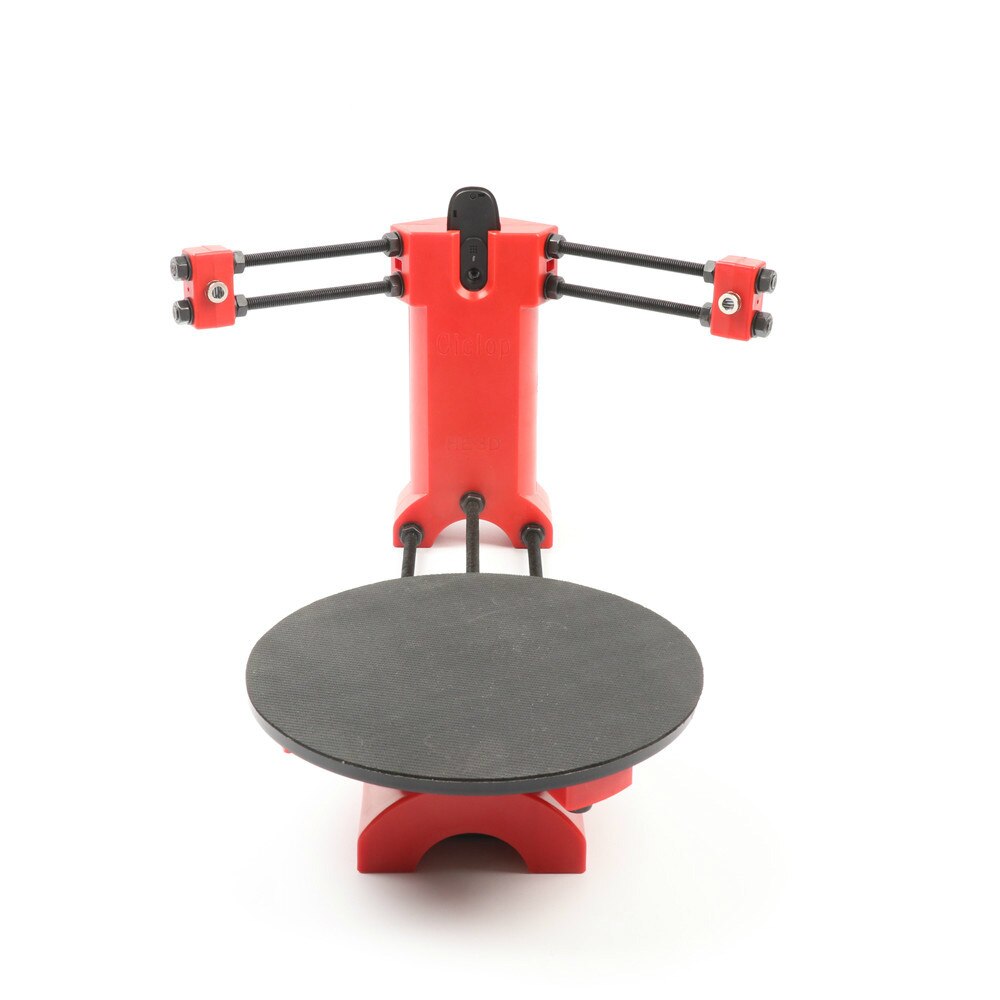 Reprap 3d Open source  3d scanner DIY kit, red plastic injection molding parts