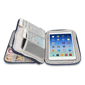 BUBM Universal Electronics Accessories Travel bag / Hard Drive Case / Cable organizer/ Protective Sleeve Pouch Case Bag for iPad