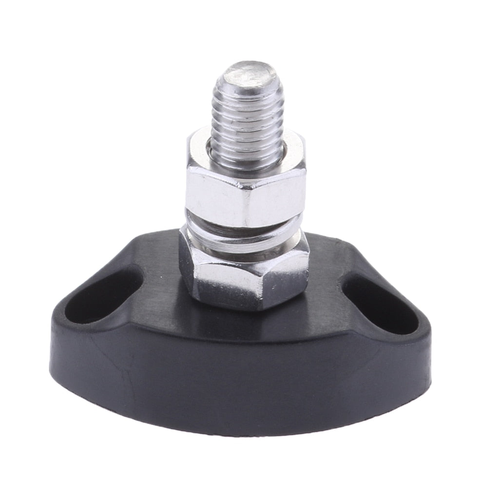Red Black Junction Block Power Post Insulated Terminal Stud 6mm Boat Electrical Parts for Electrical Cables for Marine Yachts