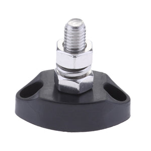 Red Black Junction Block Power Post Insulated Terminal Stud 6mm Boat Electrical Parts for Electrical Cables for Marine Yachts