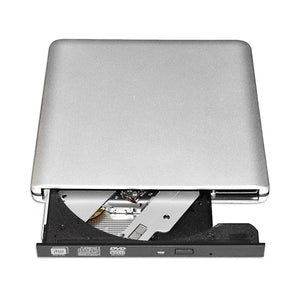 Deepfox Universal 9.5mm USB3.0 External Bluray Drive External CD/DVD RW Burner BD-ROM Blu-ray Player For Laptop Windows7/8
