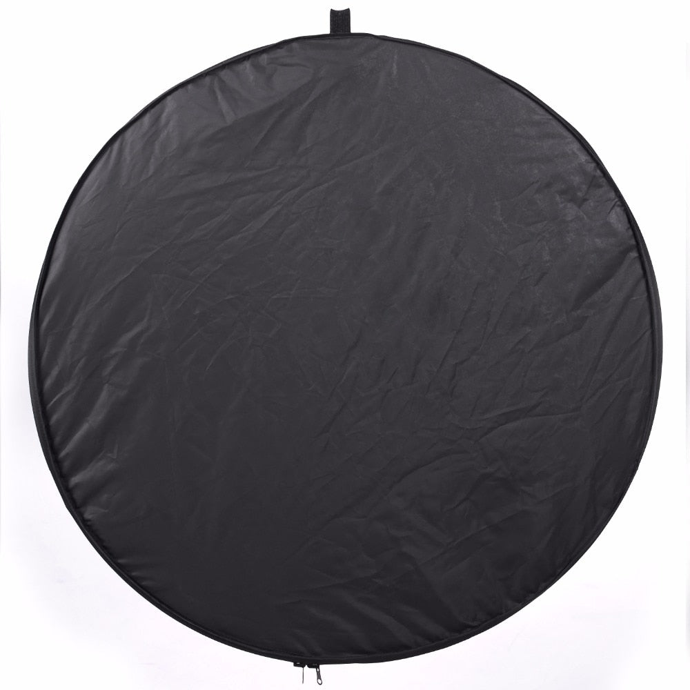 CY 80cm 5 in 1 gold silver white black translucent New Portable Collapsible Light Round Photography/Photo Reflector for Studio