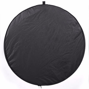 CY 80cm 5 in 1 gold silver white black translucent New Portable Collapsible Light Round Photography/Photo Reflector for Studio