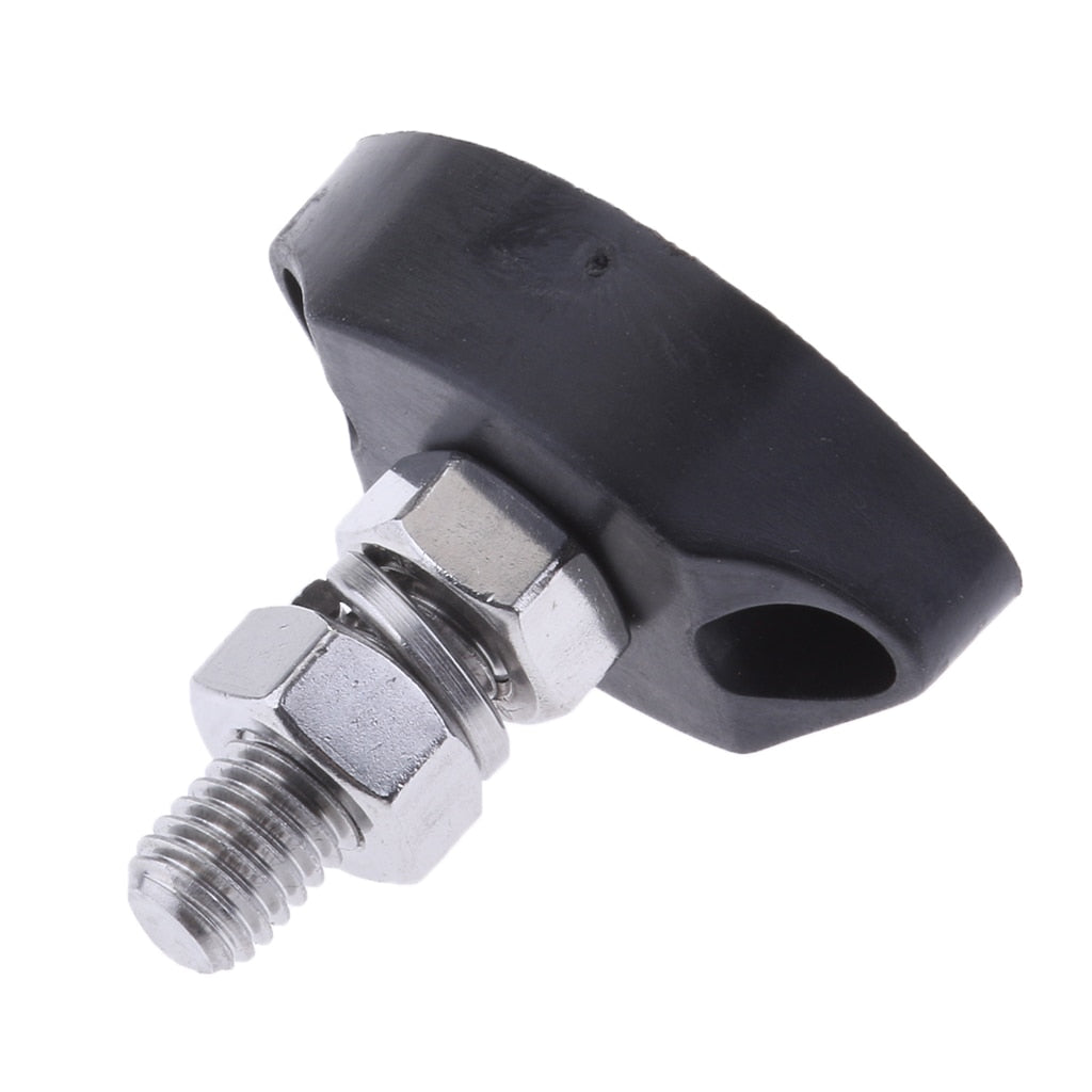 Red Black Junction Block Power Post Insulated Terminal Stud 6mm Boat Electrical Parts for Electrical Cables for Marine Yachts