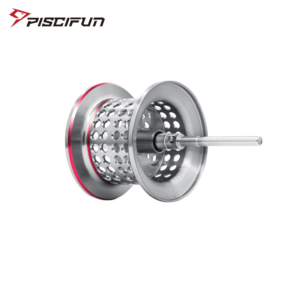 Piscifun Torrent Fishing Reel Shallow Spool 14g Lightweight Aluminum Magnetic Brake Baitcasting Reel Spare Parts Replacement