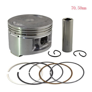 Motorcycle Cylinder Bore Size 70mm 70.25mm 70.50mm Piston Rings Kit For Yamaha ST225 Bronco XT225 TT225 TTR225 TTR230 TW225