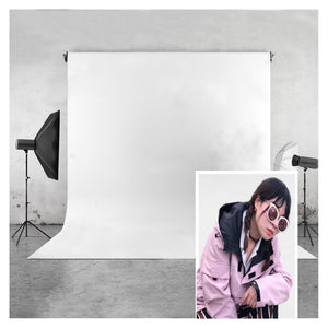 White Vinyl Photography Backdrops Seamless Photo Background Glare-Free Photography Backgrounds For Photo Studio Photo Props
