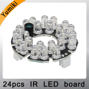 Yumiki Infrared 24 x 5 IR LED board for CCTV cameras night vision (diameter 44mm)