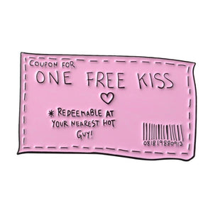 Cartoon Creative Tickets Movie Tickets Camera Love Sticky Notes Enamel Brooch Red Black Pink Alloy Badge Shirt Bag Pin Jewelry