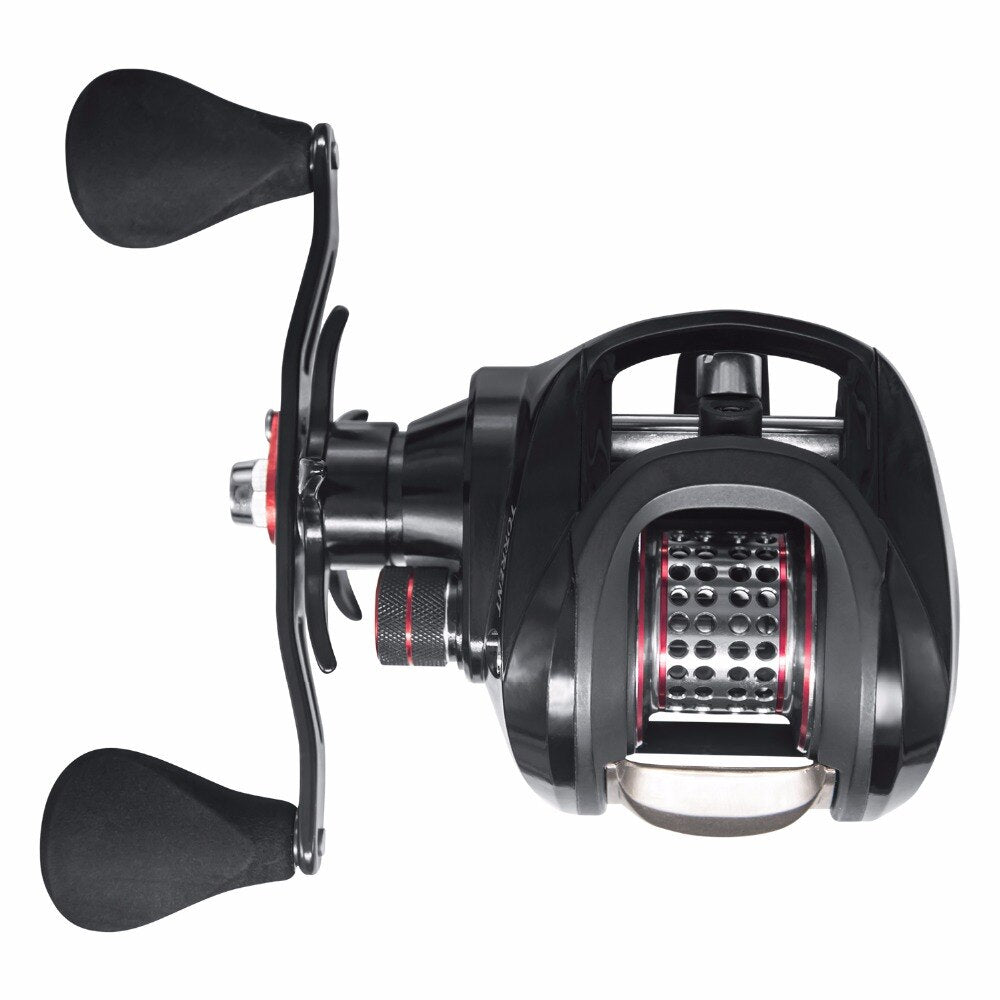 Piscifun Torrent Fishing Reel Shallow Spool 14g Lightweight Aluminum Magnetic Brake Baitcasting Reel Spare Parts Replacement