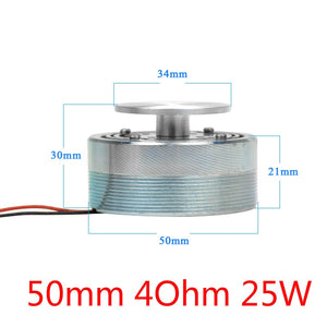 AIYIMA Audio Portable Speakers 25W/20W 4 Ohm/8 Ohm 44/50MM Full Range Vibration Speaker Altavoz Portatil Resonance Bass Speaker