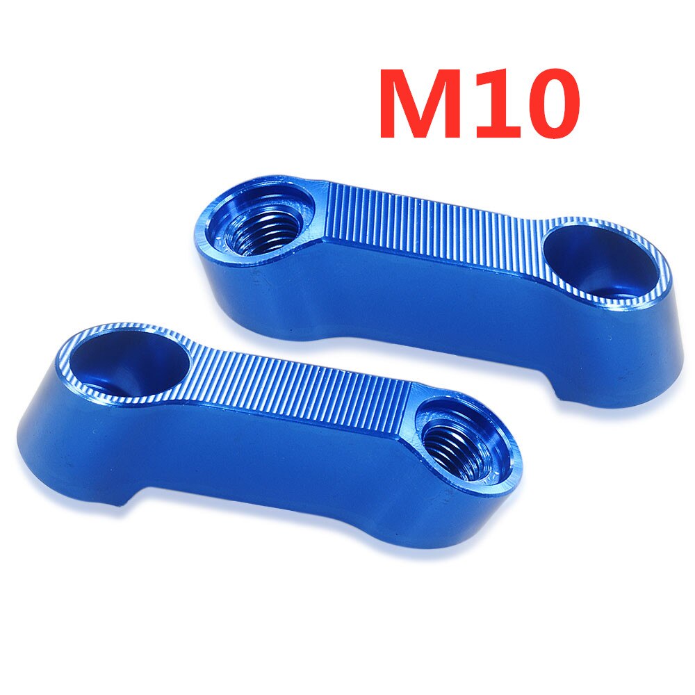 For Honda CB400 VTEC CB1300 CB1100 CB500F CB600F Moto Parts 10MM 8MM Motorcycle Rearview Mirrors Extension Riser Extend Adapter