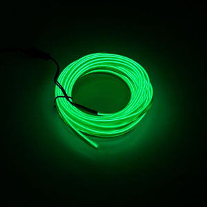 5m Car Interior Accessories Atmosphere Lamp EL Cold Light Line With USB DIY Decorative Dashboard Console Auto LED Ambient Lights