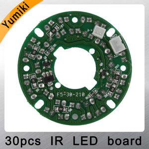 Yumiki Infrared 30 x 5 IR LED board for CCTV cameras night vision (diameter 48mm)