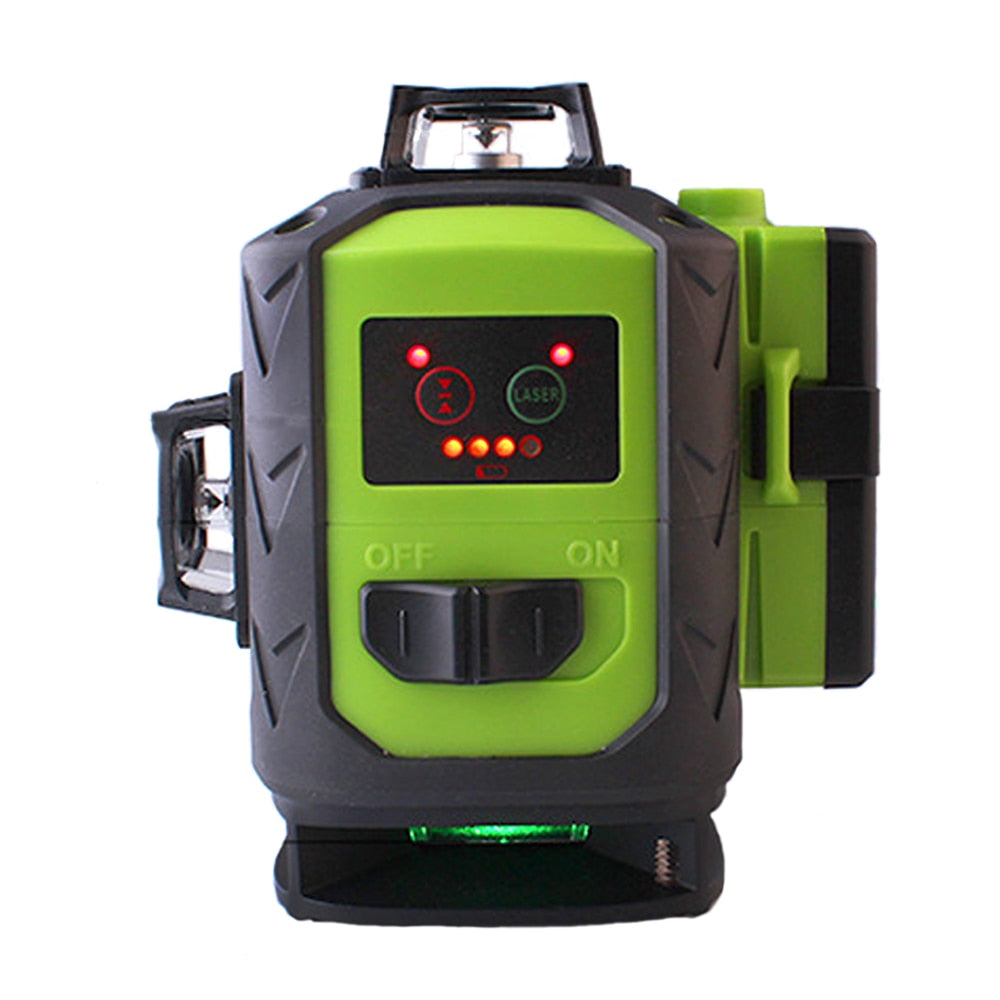 New Fukuda Professional 16 Line 4D Laser Level Japan Sharp Green 515NM Beam 360 Vertical And Horizontal Self-leveling Cross