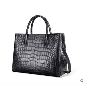 gete  new New artisanal crocodile skin handbag for ladies Thai genuine crocodile skin bag for ladies fashion women hand bag