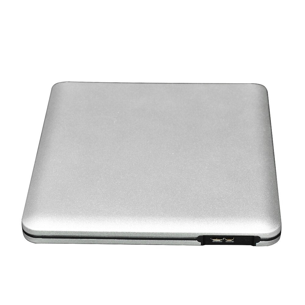 Deepfox Universal 9.5mm USB3.0 External Bluray Drive External CD/DVD RW Burner BD-ROM Blu-ray Player For Laptop Windows7/8