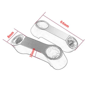 For Honda CB400 VTEC CB1300 CB1100 CB500F CB600F Moto Parts 10MM 8MM Motorcycle Rearview Mirrors Extension Riser Extend Adapter