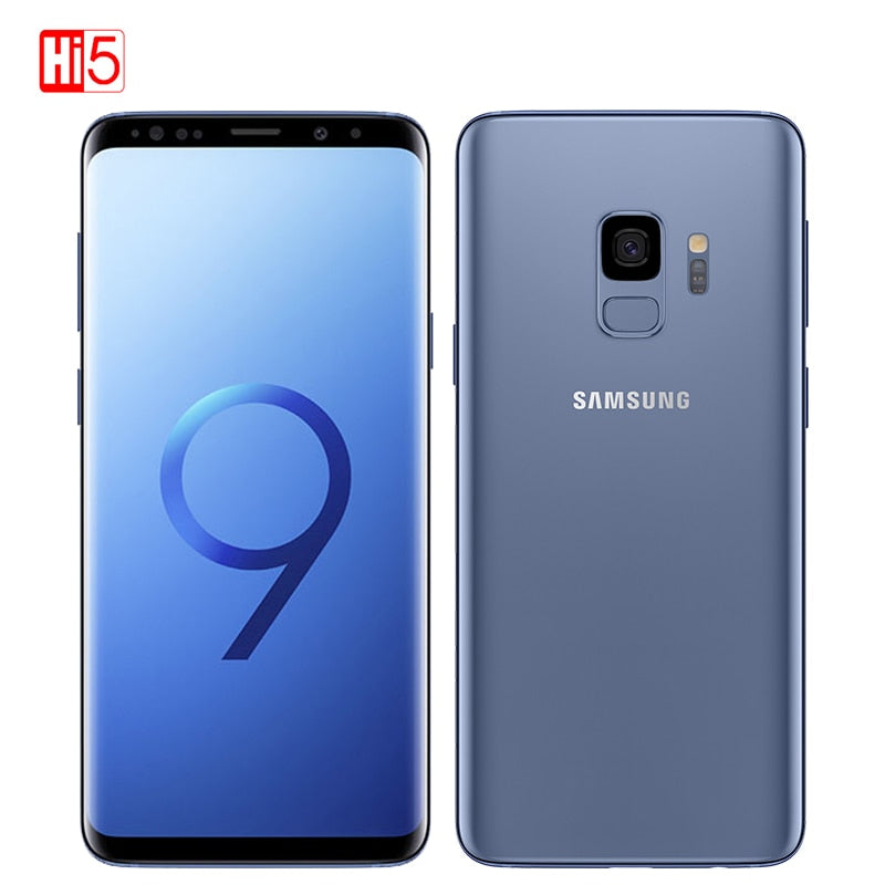 Unlocked Original Samsung Galaxy S9 5.8" Display Octa-Core Mobile Phone 4GB 64GB 12MP Camera 3000mAh Smartphone 4G LTE