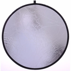 CY 80cm 5 in 1 gold silver white black translucent New Portable Collapsible Light Round Photography/Photo Reflector for Studio