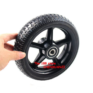 6.5 inch solid wheels 6.5-inch Explosion  resistance non-inflatable tyre wheels for electric scooters, Baby carriage