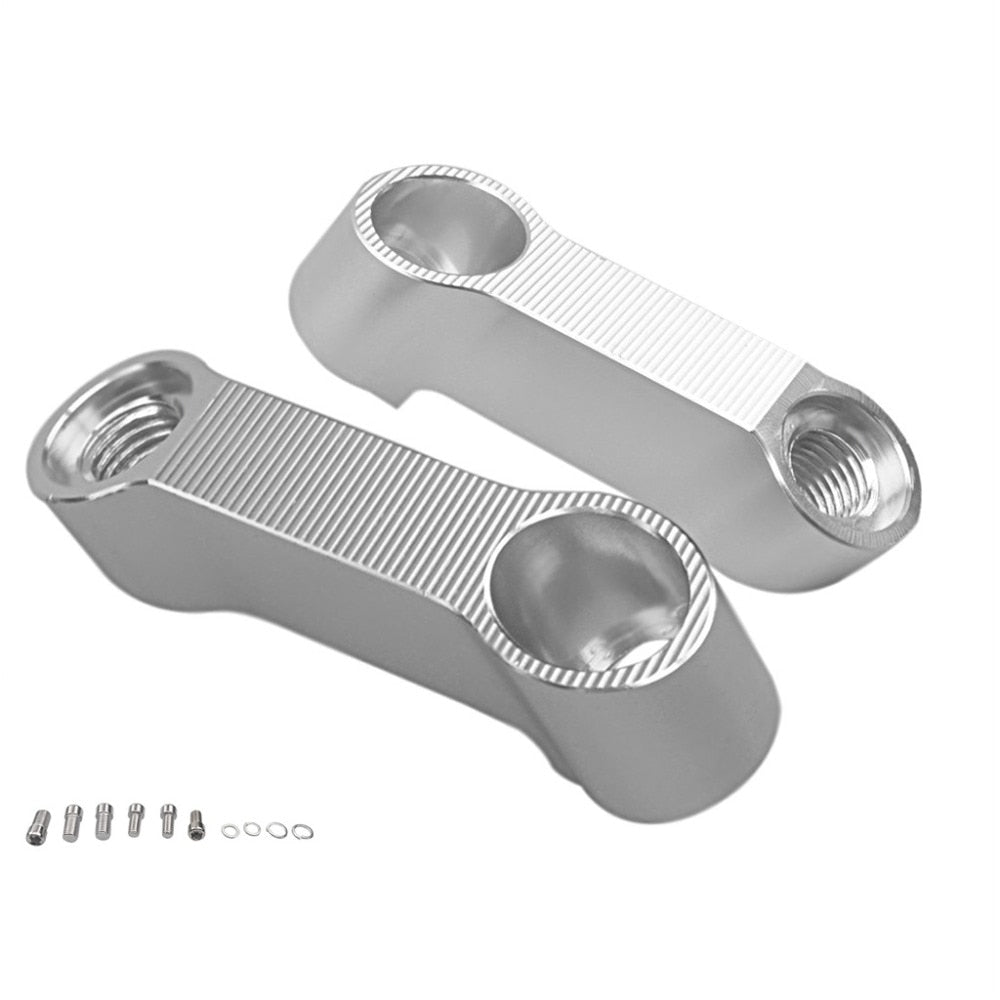 For Honda CB400 VTEC CB1300 CB1100 CB500F CB600F Moto Parts 10MM 8MM Motorcycle Rearview Mirrors Extension Riser Extend Adapter