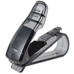RUNDONG AUTO ACCESSORIES Glasses Case Auto Fastener Cip Car Sun Visor Sunglasses Holder Car Vehicle Auto Accessories 19May7