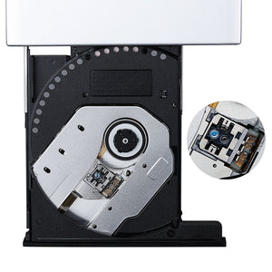 ABS External USB3.0 Blu-ray Drive DVD Burner 3D Bluray Player DVD Drive BD-ROM DVD-RW Burner Writer For Macbook Laptop PC