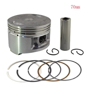Motorcycle Cylinder Bore Size 70mm 70.25mm 70.50mm Piston Rings Kit For Yamaha ST225 Bronco XT225 TT225 TTR225 TTR230 TW225