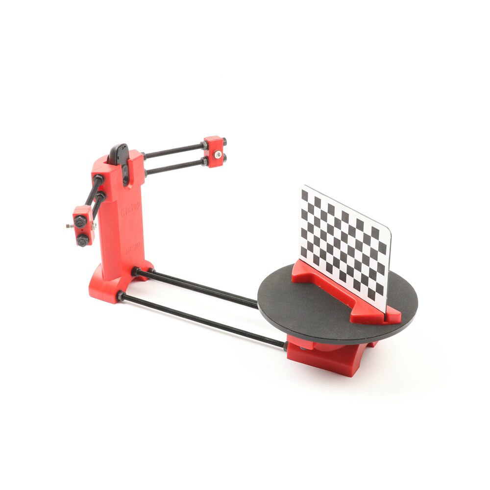 Reprap 3d Open source  3d scanner DIY kit, red plastic injection molding parts