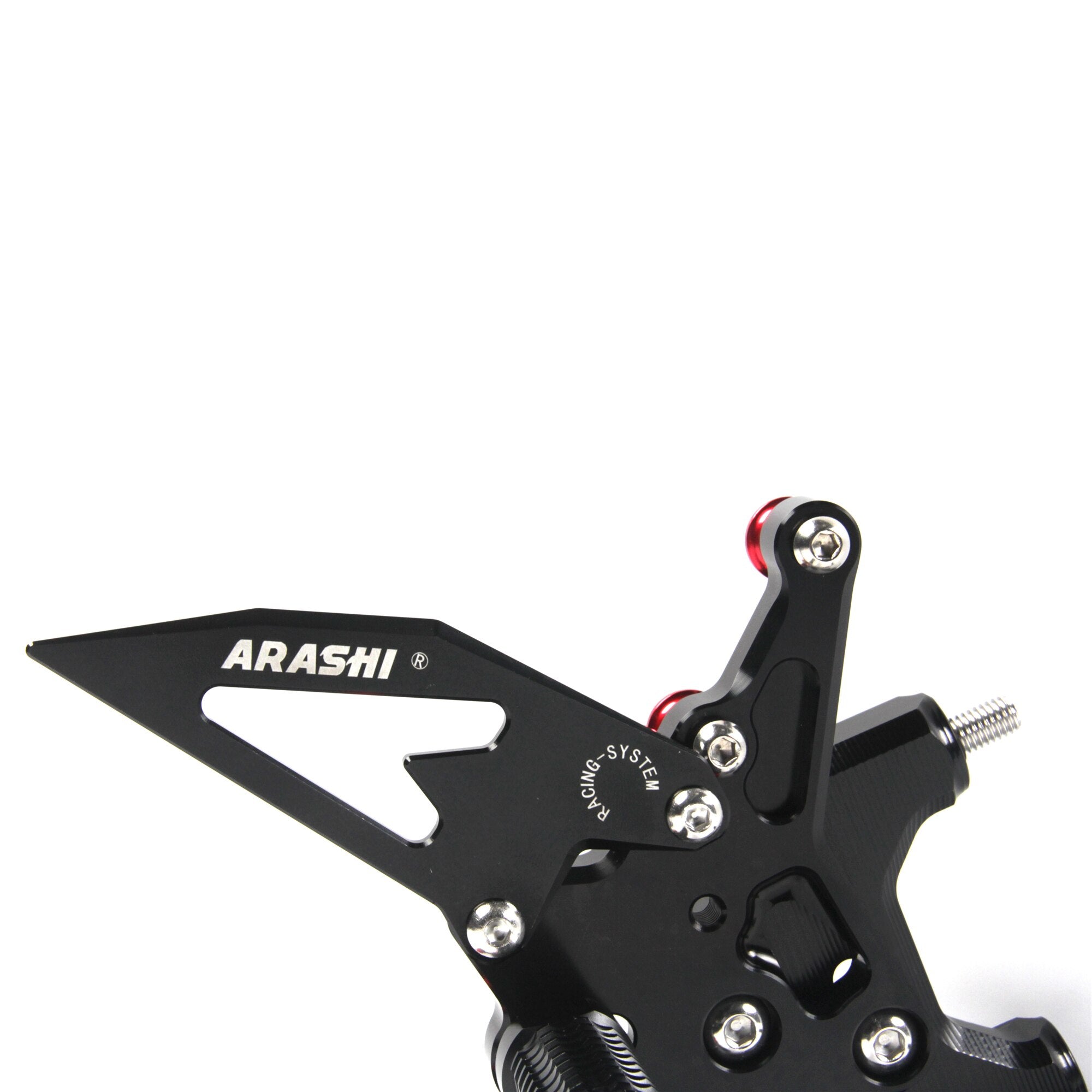 Arashi Spare Parts Adjustable Rearsets Replacement Shift Linkage Lever Gear Selector Motorcycle Footrest Spare Parts Foot Pegs